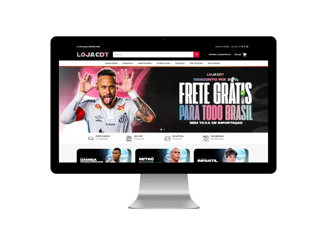 Projeto de loja online